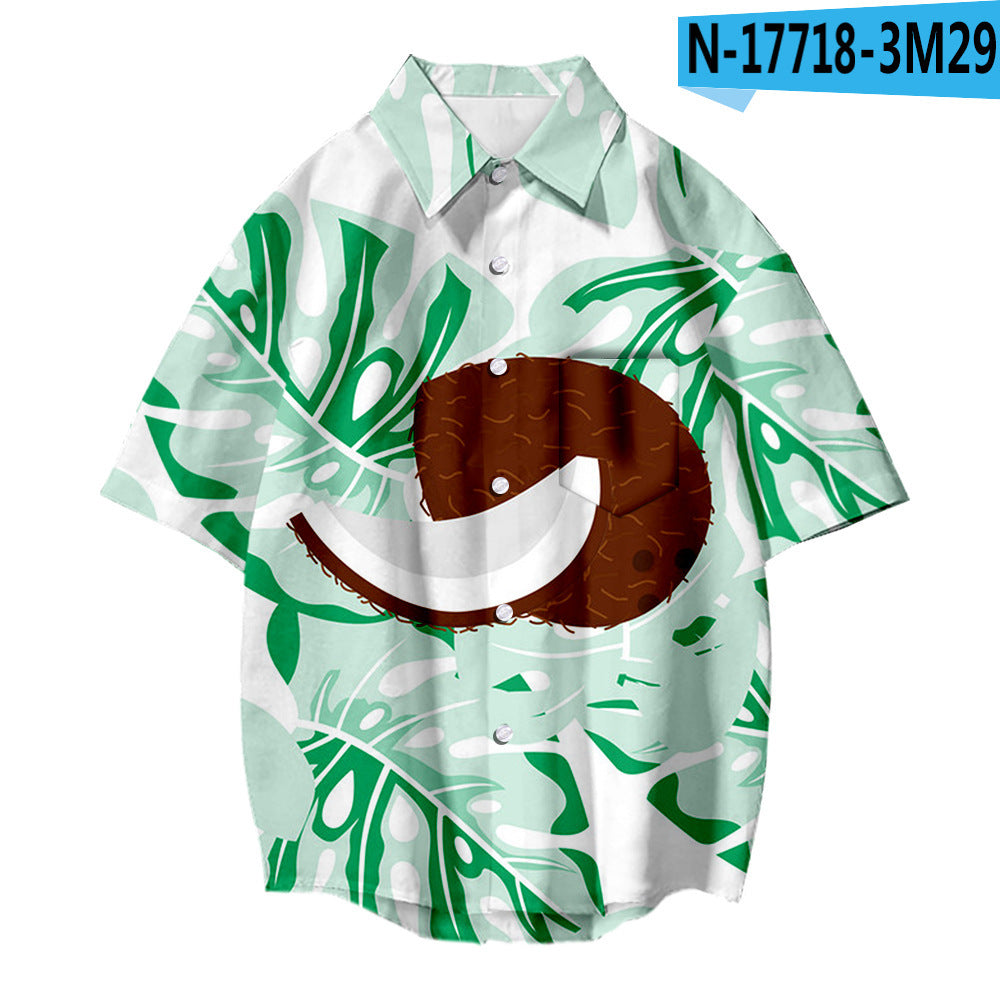 Hawaiian print shirt