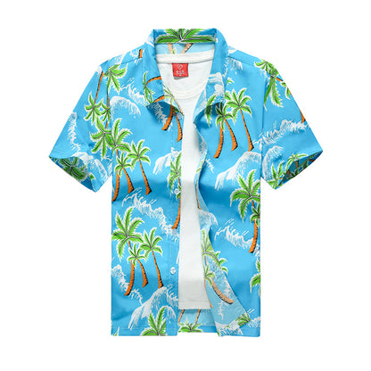 Hawaiian print shirt