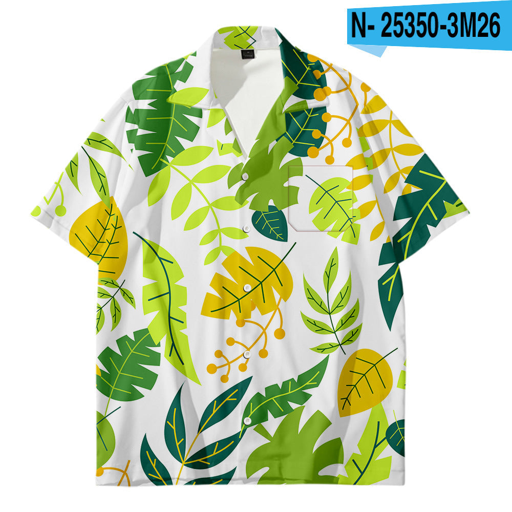 Hawaiian print shirt