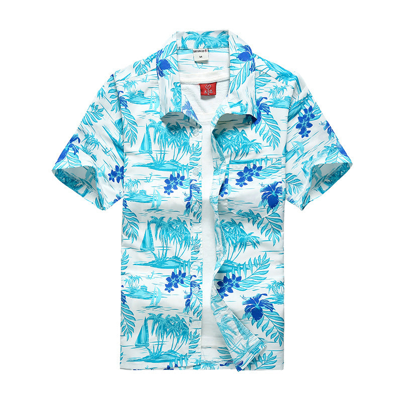 Hawaiian print shirt