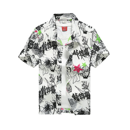 Hawaiian print shirt