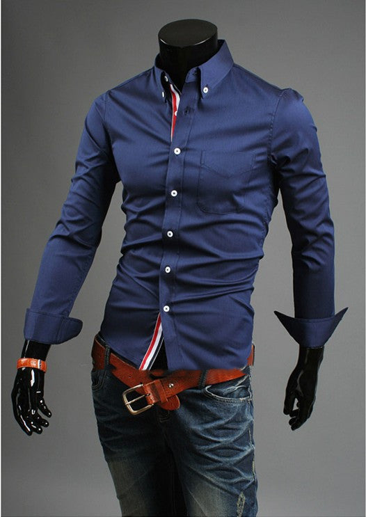 New Men's Long-sleeved Shirts For Men