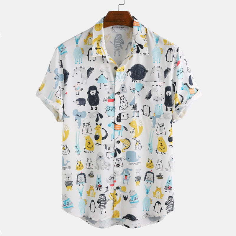 Sunflower digital print shirt