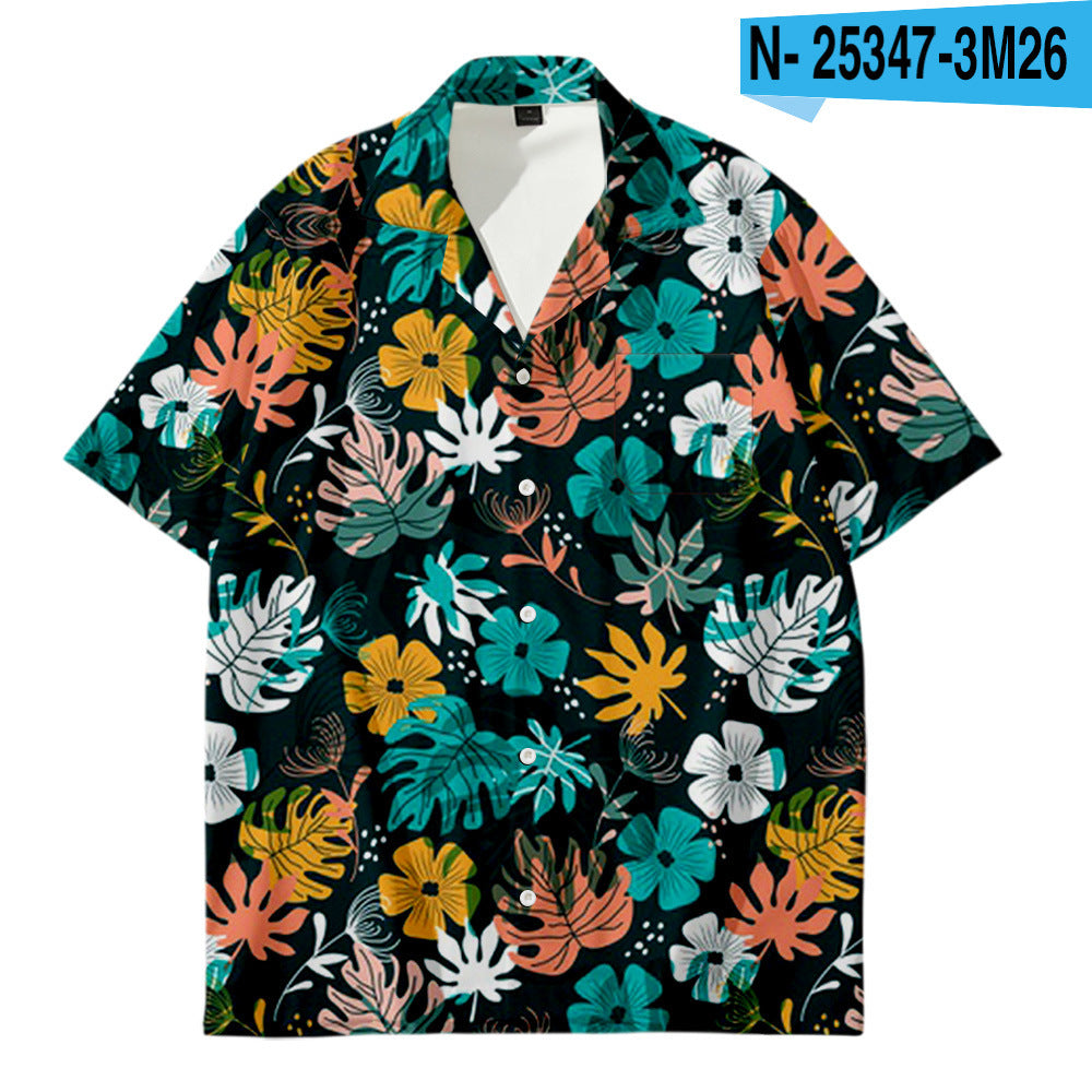 Hawaiian print shirt