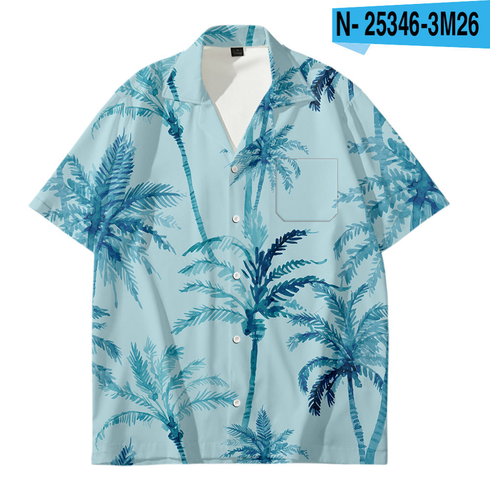 Hawaiian print shirt