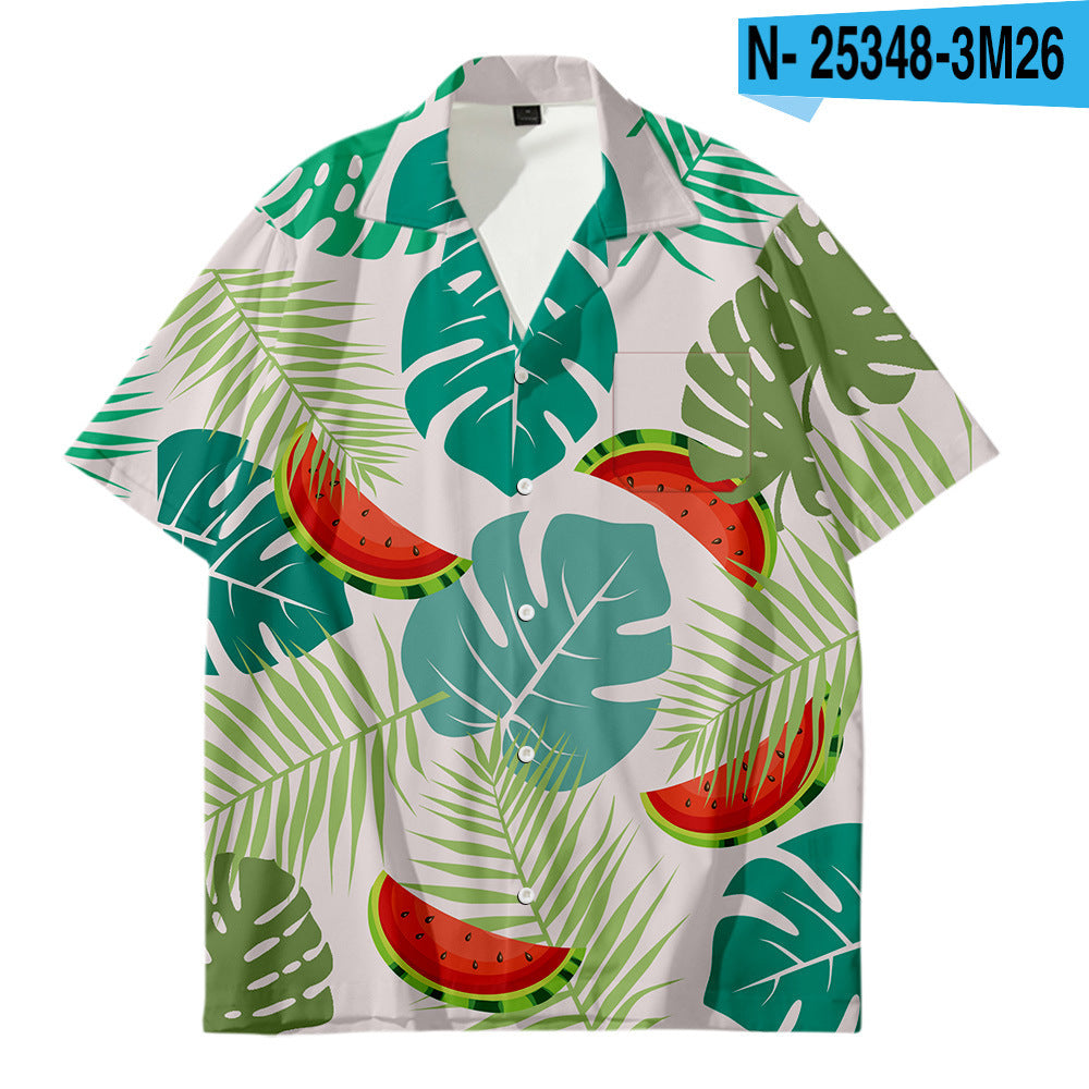 Hawaiian print shirt