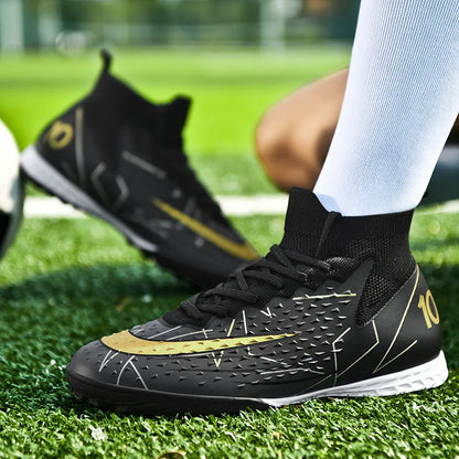 Men Football Boots Outdoor Wholesale Soccer Shoes Comfortable Superfly Indoor Futsal Breathable Training Shoes