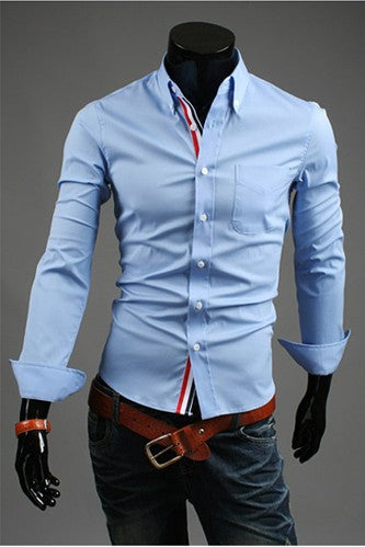 New Men's Long-sleeved Shirts For Men